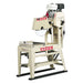 EDCO 20-inch masonry saw with a robust metal frame and blade, designed for cutting concrete and brick masonry materials.