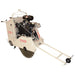 EDCO 30-inch self-propelled concrete and asphalt saw with large cutting blade and sturdy frame, ideal for heavy-duty construction projects.