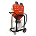EDCO 200 CFM Bagger Vac vacuum system with a large bag and durable construction, designed for efficient debris collection.