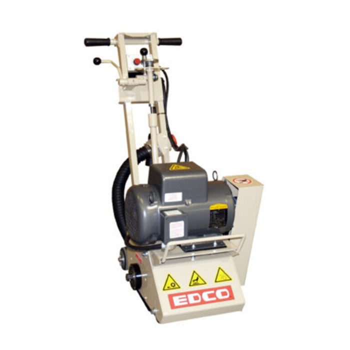 Side view of EDCO 8″ Crete-Planer concrete milling machine for floor leveling and pavement preparation