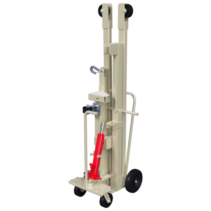 EDCO engine hoist and carrier cart used for safely lifting and moving engines, motors, and construction equipment
