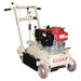 EDCO Traffic Line Remover TLR-7-8 tool shown in use on pavement for removing traffic lines and road markings.