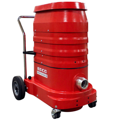 EDCO Vortex 290 CFM HEPA 2.0 vacuum for concrete dust collection, surface preparation cleanup, and jobsite dust control
