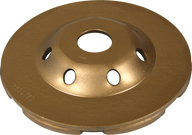 Diamond Products Standard Gold Low Profile Cup Grinders