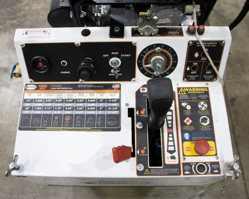 Diamond Products CC3535JBVP Propane Saw