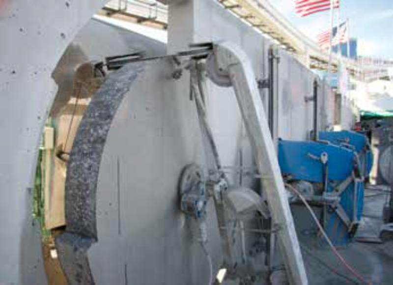 Diamond Products CCH25 circular/plunge wire saw with a sturdy wire and handle for precise cutting tasks.