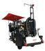 Diamond Products CG3R pavement groover showing the back view, used for grinding and grooving asphalt surfaces.