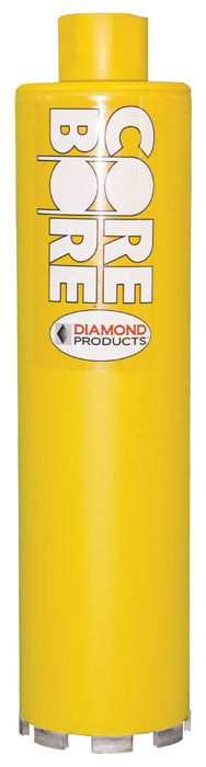 Diamond Products Commander Core Bore Bit, 4-inch coring drill bit with diamond-tipped cutting surface on a white background.