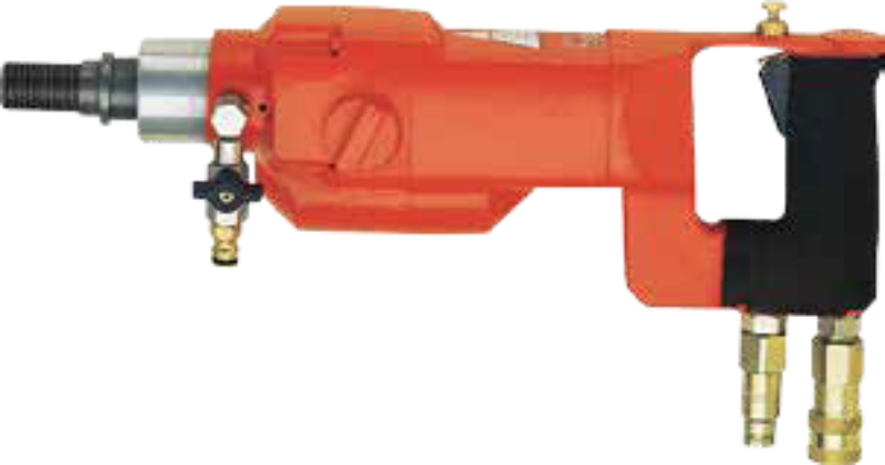 Diamond Products CORE BORE 4 HP handheld hydraulic drill motor for core drilling, compact and powerful industrial tool.