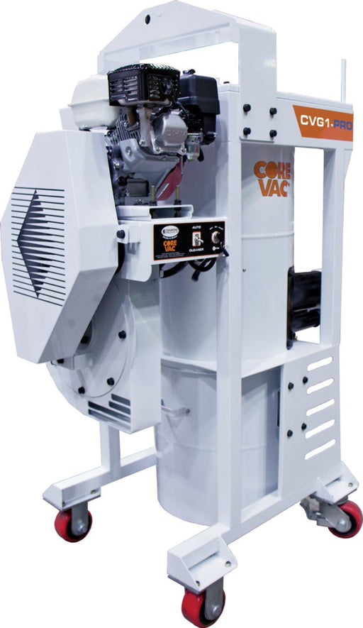 Diamond Products CORE VAC CVG1-Pro vacuum cleaner for core drilling, with a durable design and industrial vacuum features.
