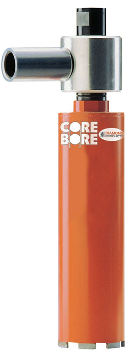 Diamond Products heavy-duty orange dry vacuum core bore bit for coring, featuring a durable design and industrial-grade construction.