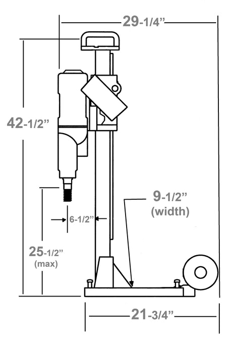 Diamond Products M-5 Heavy Duty Quick Disconnect Core Rigs