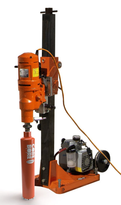 Diamond Products M-1 Complete Core Rig with HD bit, showcasing the sturdy core drilling equipment and high-performance drill bit.