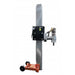 Diamond Products M-6 Large Core Rig drill stand with sturdy metal frame and adjustable supports for concrete drilling.