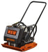 MBW AP2000 heavy duty vibratory plate compactor with water tank and Honda GX160 engine, used for soil and asphalt compaction.