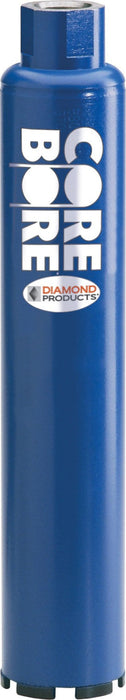 Diamond Products Pro Blue Core Bore Bit for coring, featuring a durable blue design and sharp cutting edges for concrete drilling.