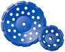Diamond Products Star Blue segmented cup grinder for core prep, with a blue star pattern and durable construction.