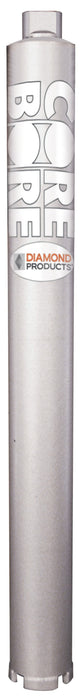 Diamond Products Supreme Silver Thinwall Core Bore Bit for coring applications, featuring a durable silver finish and slim design.