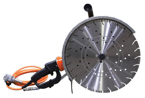 Diamond Products Weka TS40F high cycle hand saw with diamond blade for concrete and masonry cutting – front view